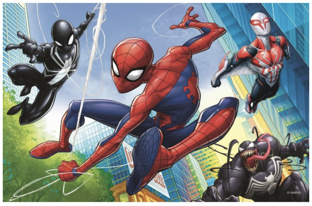 mini puzzle spider man 54 pièces